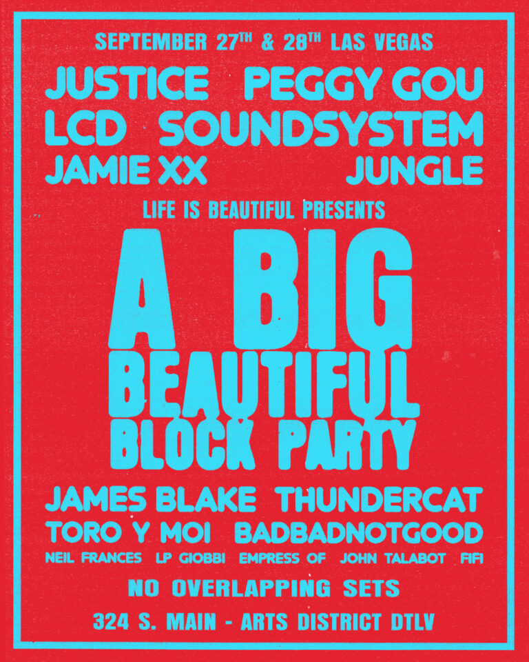 Life Is Beautiful Lineup